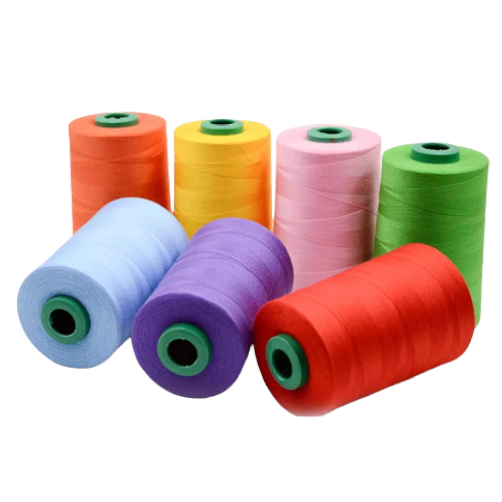 Recycled 100% Cotton Embroidery Thread Combed Long Staple Plant Fiber 100% Cotton Sewing Yarn