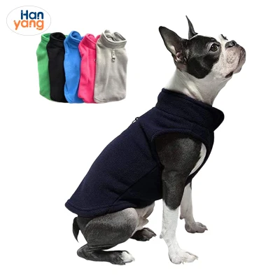 Hanyang Pet Chat Chiot Chaud Pull en Laine Hoddie Vêtements Plaine Chien Pull d'hiver